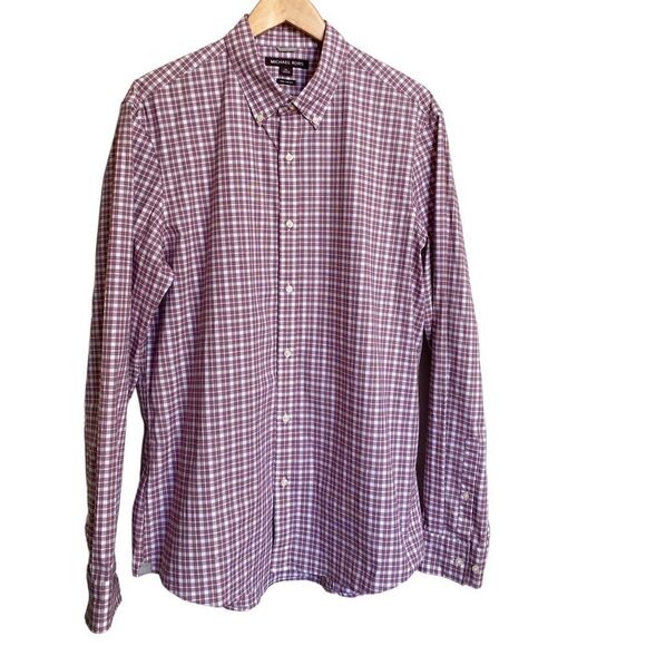Michael Kors Men's Trim Stretch Shirt Size X-Large - Picture 1 of 5